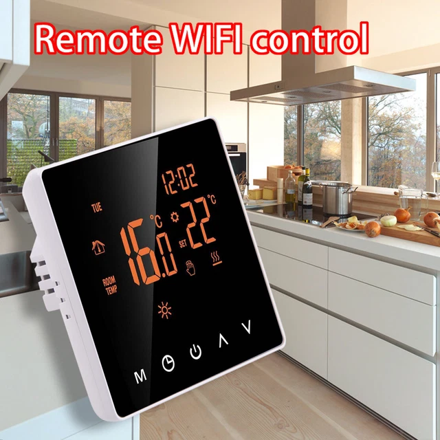 16A Smart WiFi Thermostat LCD Numérique Température APP Contrôleur Programmable