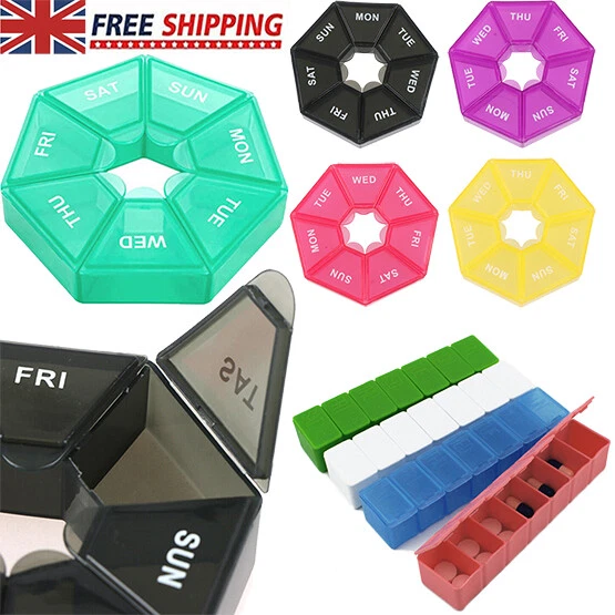 Organizer Mensile per Pillole, Portapillole Giornaliero Tascabile Colorato, Dispenser per Pillole Portatile Senza BPA Elegante Compatto Contenitore per Pillole per Mattina e Sera, 32 scomparti