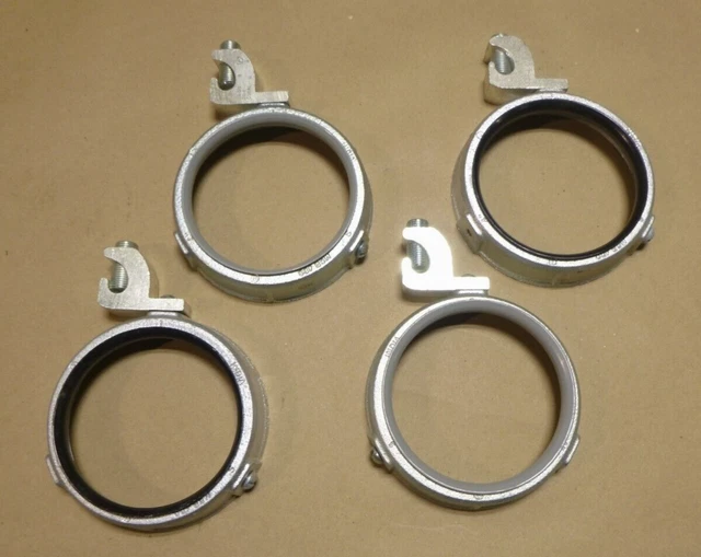 4& INCH INSULATED Grounding Bushing, Steel With Aluminum Lug 3/0 (4