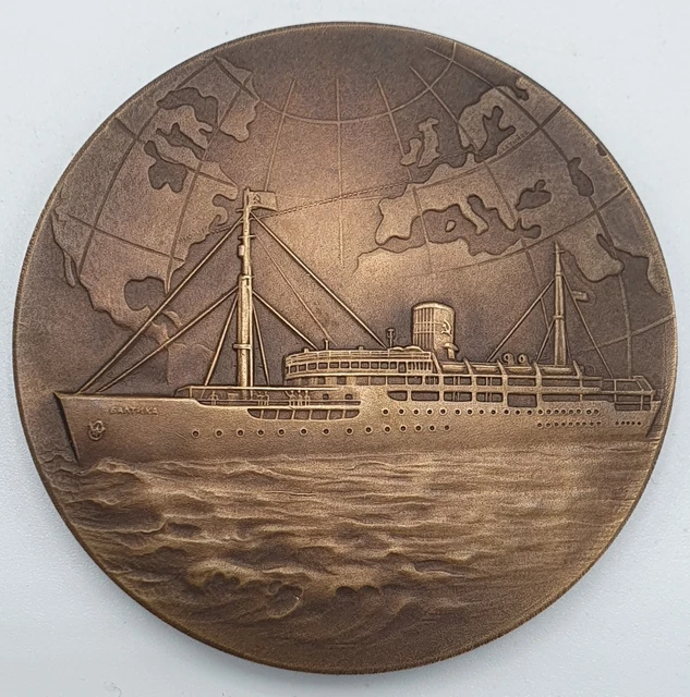 Médaille Ancienne En Bronze – Forges Et Chantiers De La Méditerranée (La Seyne-Le Havre)