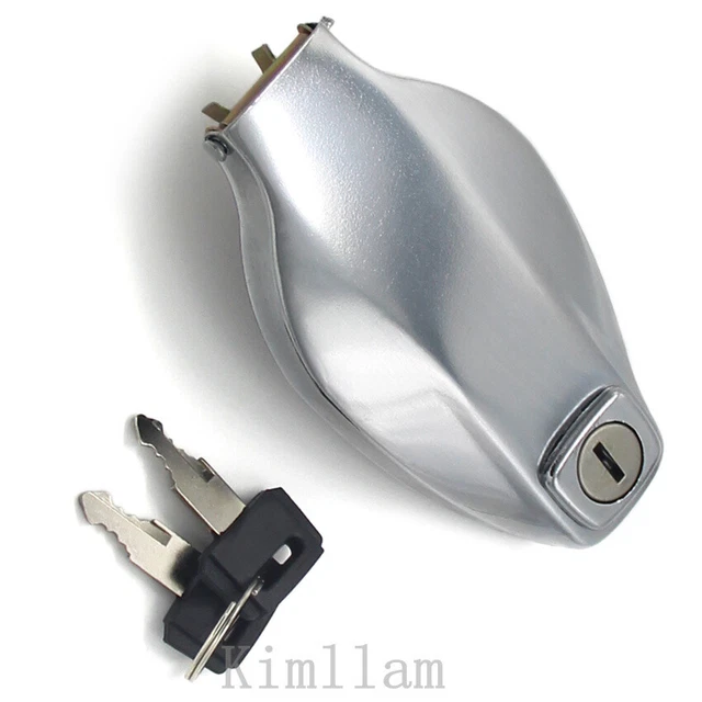 Fuel Gas Tank Cap Cover/Keys Fit YAMAHA MAXIM XJ XS 400 550 650 700 750 - View #3