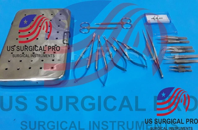 MICRO HAND SURGERY Instruments Set Micro Surgery Surgical instruments £ ...