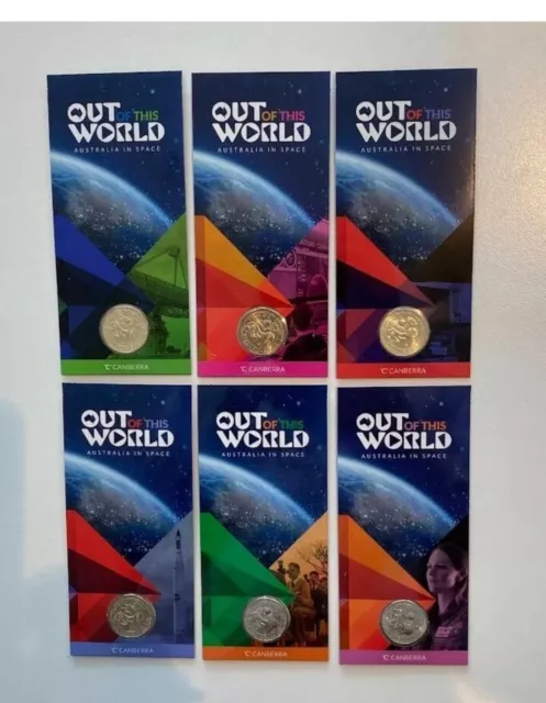 S For Sydney  Australia Out This World Royal Australian Mint New King Set Of 6