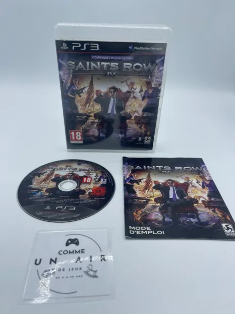 Saints Row IV Ps3 Playstation 3 Pal Fr Comme Un Air De Jeux