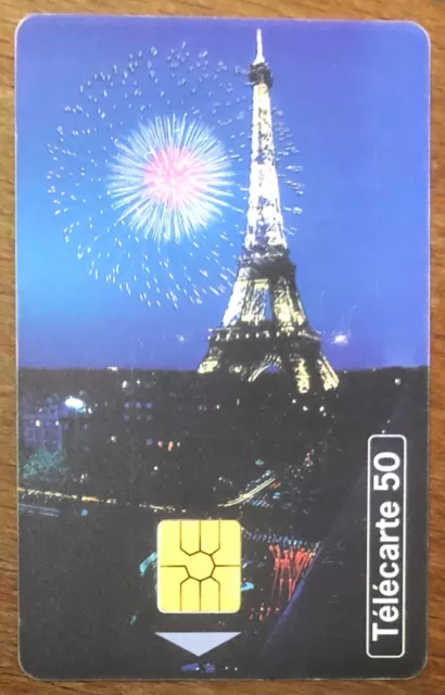 Tour Eiffel Telecarte Réf Phonecote F1033 Ut Scheda Phonecard Card Tarjeta Carte