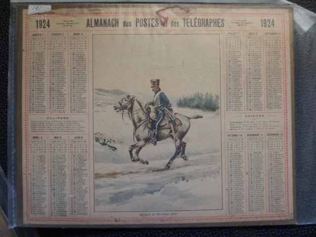Almanach Des Postes Et Télégraphes 1904 – Calendrier Ancien, France