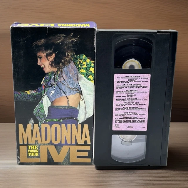 マドンナ ザ・バージン・ツアー ライヴ　 [VHS] Amazon.co.jp: ザ・バージン・ツアー ライヴ [VHS] : マドンナ