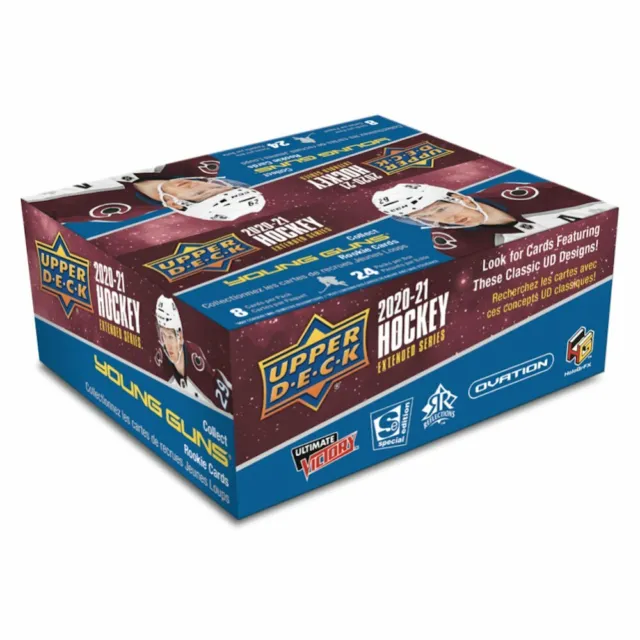 2020/21 Upper Deck Extended Series Hockey 24 Pack Box FACTORY SEALED