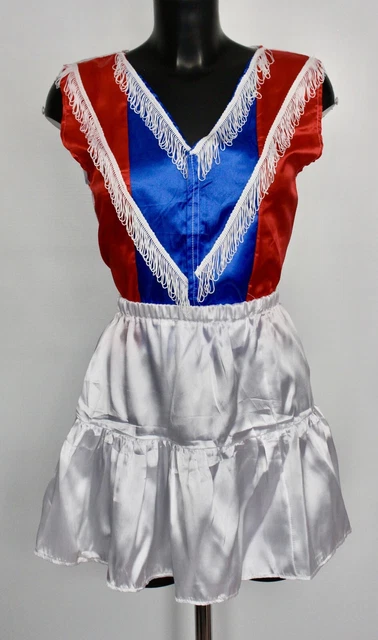 Costume da cowgirl sexy donna rodeo ragazza selvaggio west abito da margherita duke uk 10-12