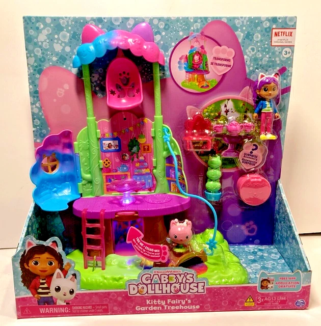 DREAMWORKS GABBY'S DOLLHOUSE Kitty Fairy's Garden Treehouse