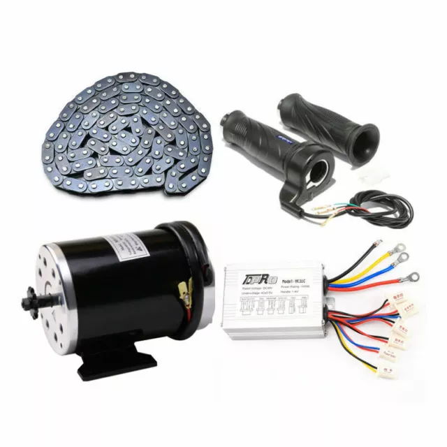 48V 1000W Brush Electric Motor Controller kit for E-bike Scooter ATV Quad Gokart