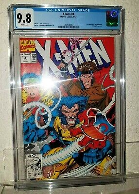X-MEN #4 CGC 9.8 NM/MT First Appearance of OMEGA RED Jim Lee 1992 MARVEL