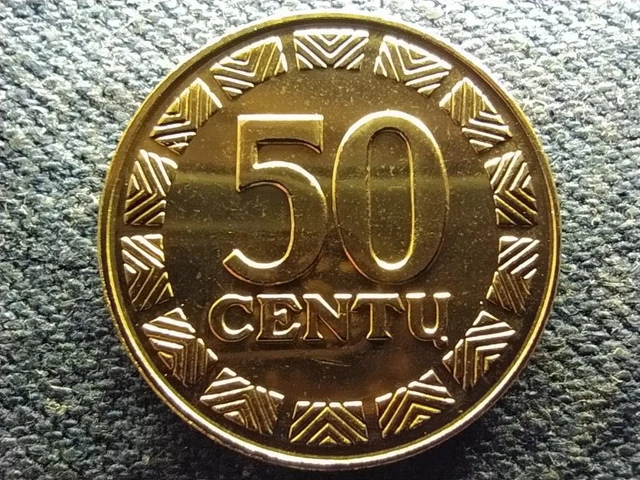 Lithuania 50 Centu Coin 2000 UNC