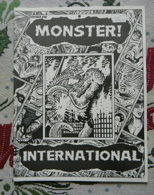 MONSTER! INTERNATIONAL : NO 1 : 1990's  FANZINE