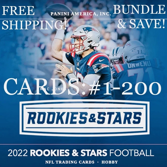 2022 Panini Rookies & Stars NFL Football | Base Cards #1-200 | Pick & Choose!