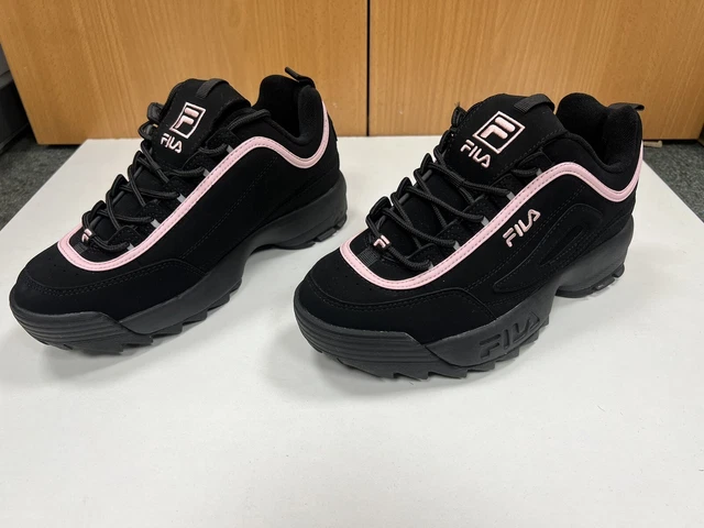 Fila disruptor black pink deals