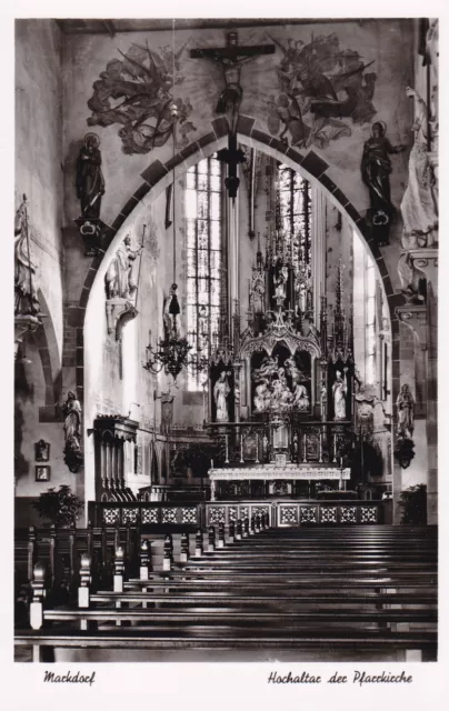 AK Ansichtskarte Markdorf, Hochaltar der Pfarrkirche.