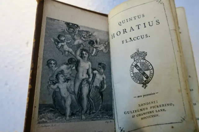 Mini Horace Quintus Cocles Flaccus Londres 1824