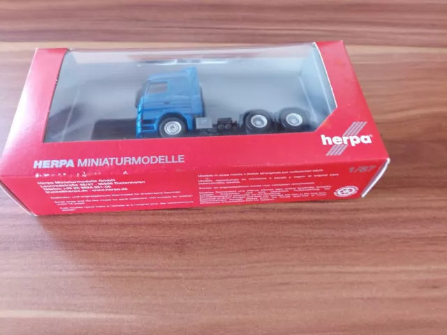 Herpa trucks Scania R HL ZM/Mercedes A-LH 08 ZM.