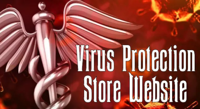 Virus Protection Affiliate Store Website. Amazon Money Maker