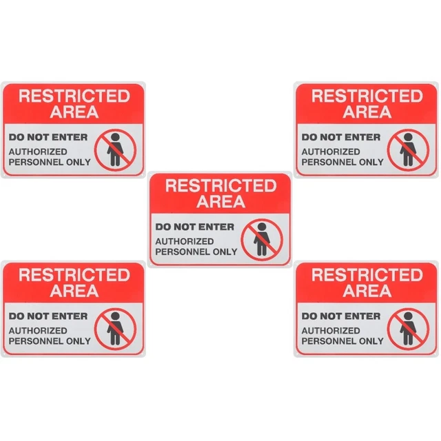 GLOBAL CARTELLO SEGNALETICO - Cartello Di Avvertimento Con Scritta Cau - Foto 4