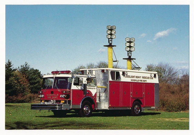 HEAVY RESCUE TRUCK Hicksville Fire Department Rescue Co 8, Long Island ...