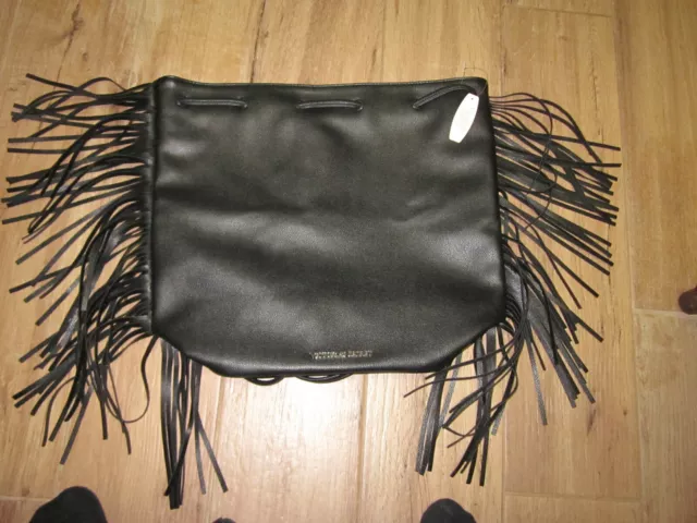 Brand New Victoria Secret Fringed Tote/Shoulder Bag, Backpack
