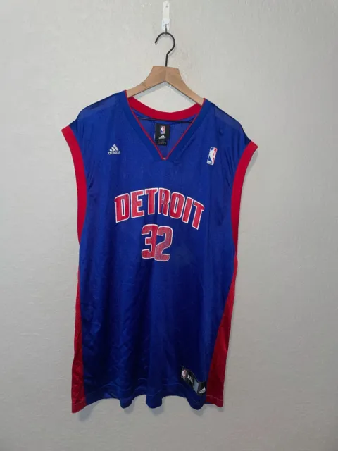 Richard Hamilton Champion NBA Authentic Jersey 52 Detroit Pistons Patent  Leather