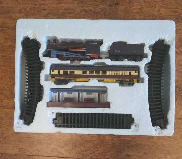 Kandytoys retro classic large toy train set with train sale