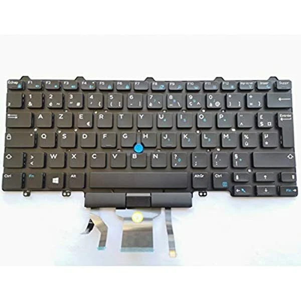 Clavier Dell Latitude 5450/5470/5480 AZERTY, Hors Service, Pour Pièces Détachées