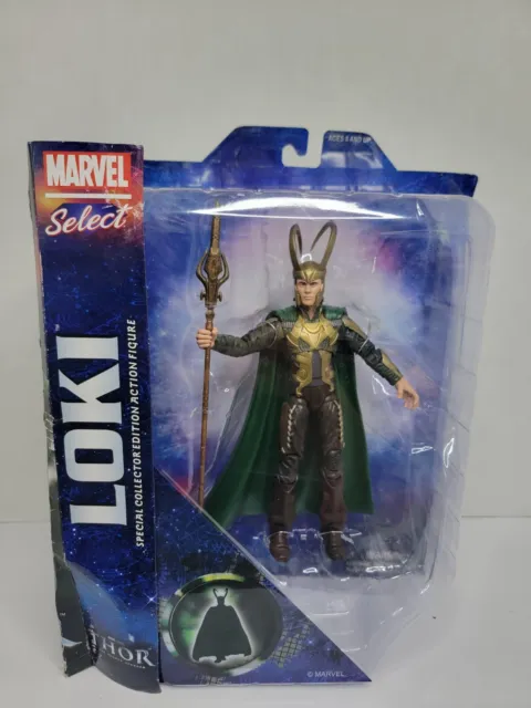 Diamond Select Toys Marvel The Avengers Select Loki Action Figure 7 In