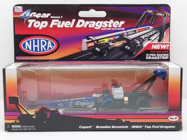 Auto World Copart Bernstein Nhra Top Fuel Dragster Slot Car Mint Sealed Box New