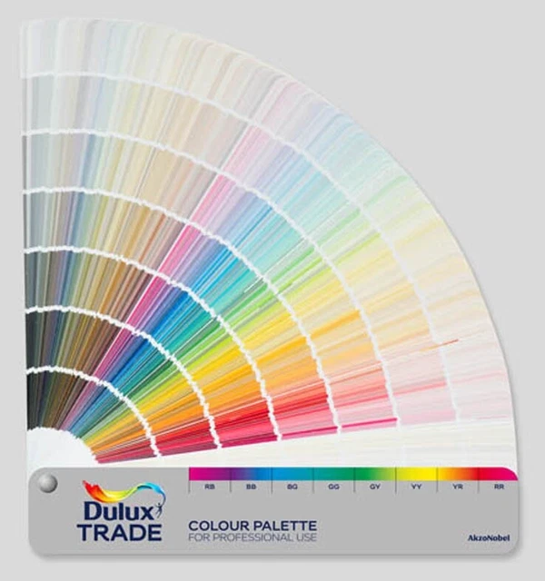 DULUX TRADE COLOUR Palette Swatch Card Fan Deck *2023* PRO USE £144.99 PicClick UK