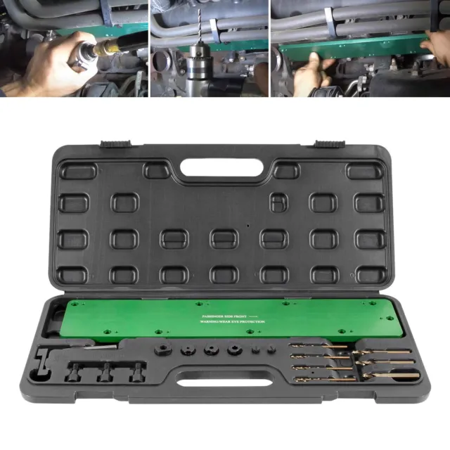 71500 Exhaust Manifold Bolt Drill Template Removal Tool Kits for Dodge 5.7L Hemi