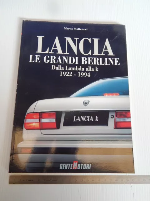 Libro Le grandi berline Lancia 1922 - 1994 K Thema Flaminia Aurelia etc