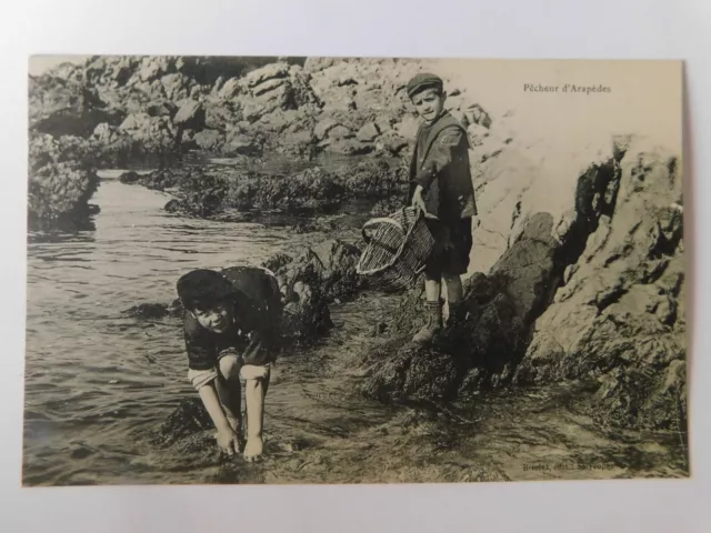 83 Var Carte Postale Cpa Saint-Tropez N°182 Pecheurs D'arapedes