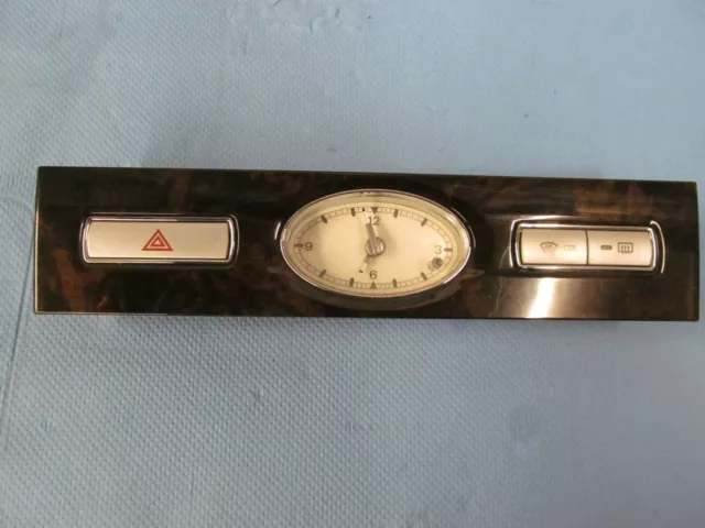 Ford Mondeo MK3 BWY Uhr Analog Dekor Holz vorn Schalter original Bj 03-