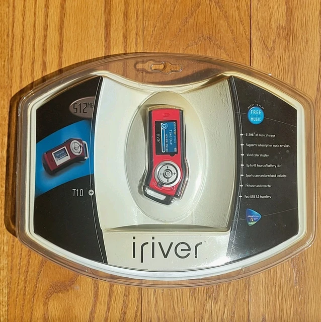 美品 iriver MP3プレーヤー T10 512MB レッド @3280 s-l400.jpg