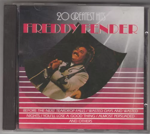 Freddy Fender 20 Greatest Hits Cd