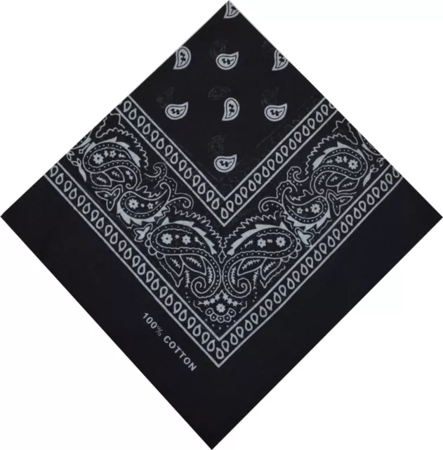 Bandana Halstuch Biker Nikki Tuch Schal Paisley Kopftuch Baumwolle Mundschutz