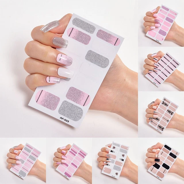de vernis à ongles Autocollants pour ongles Enveloppements à ongles complets