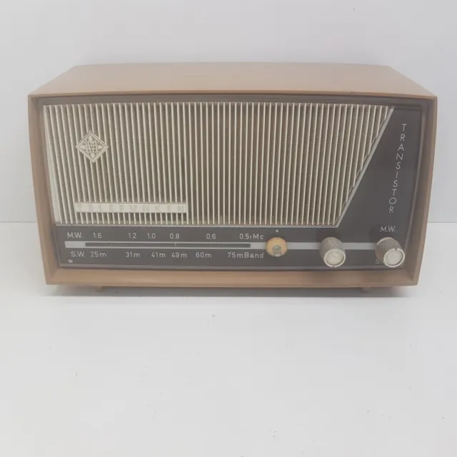 Telefunken Transistor 72711T Vintage Radio made in Westen Germany