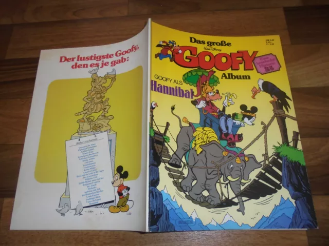 GOOFY-ALBUM # 25 -- GOOFY als HANNIBAL // komische Historie Walt Disney 1985