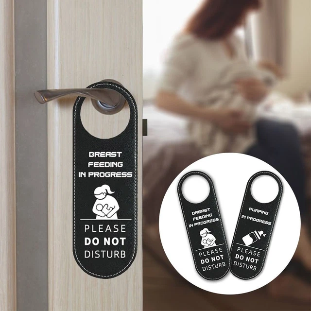 PLEASE DO NOT Disturb Hotel Bulletin Board Double Sided Door Hanger ...