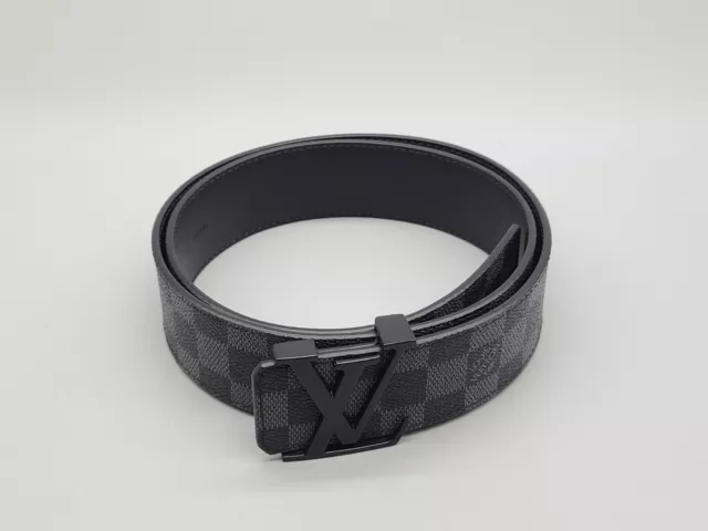 Louis Vuitton Damier Graphite Ceinture Initial Belt M9210 - YH00418