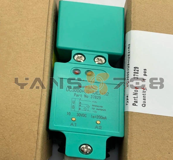 1 pz per sensore a ultrasuoni Pepperl+Fuchs P+F UC3000+U9+IUE2+R2 nuovo