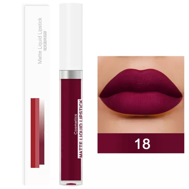 Moisturizing Lip Gloss Long Lasting Waterproof Lipstick 2.5ml Lip Glaze