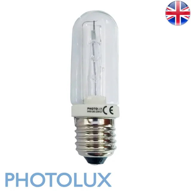 BW 1024 64404 205w Photolux Modelling Bulb ES Clear Bowens Interfit M151C 2