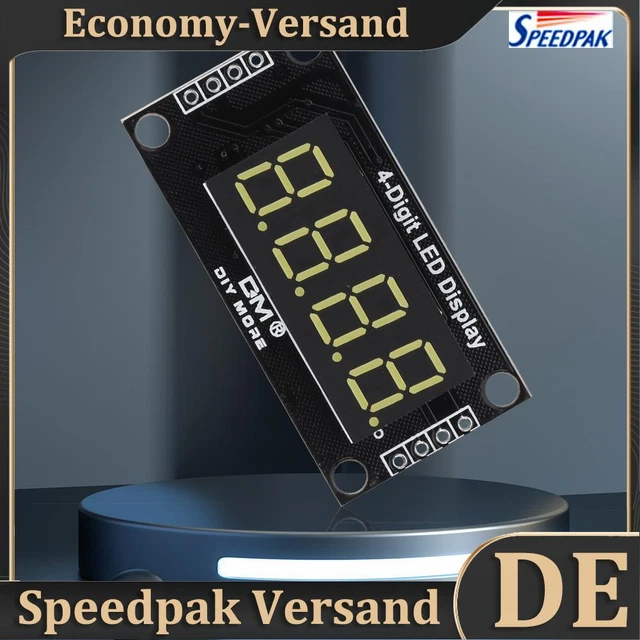 TM1637 Modulo Display LED 0,36 Pollici Indicatore Tempo Tubo Indicatore Digitale Tubo