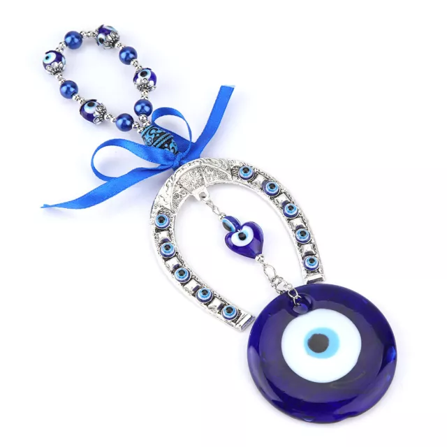 Turkish Blue Eyes Blessing Amulet Wall Hanging Home Decor Muslim Ornament Qua